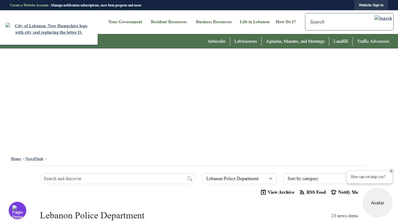 News Flash • Lebanon, NH